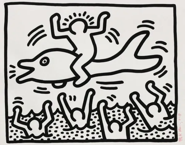 guyhepner-keith-haring-untitled-man-on-dolphin-littmann-pp.-84-1987.webp